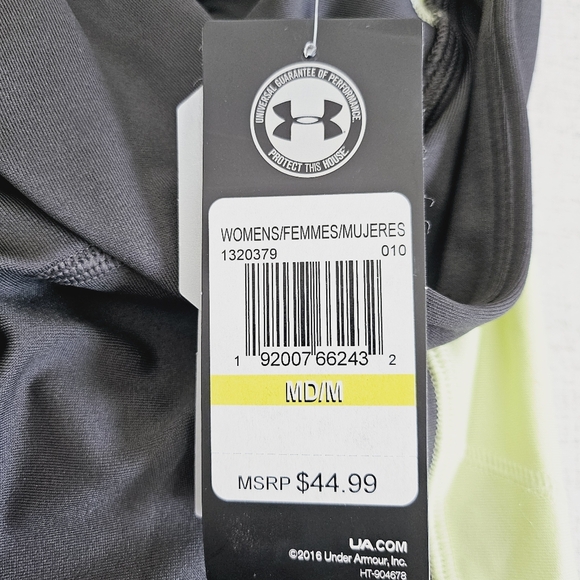 🆕️UNDER ARMOUR Compression Tight Capris Athletic Legging SZ Medium - Picture 8 of 11